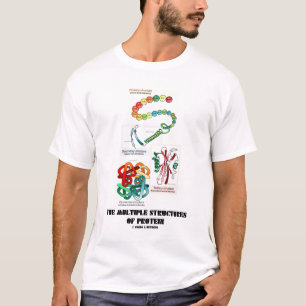 Camiseta Las estructuras múltiples de la proteína