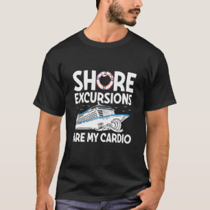 Camiseta Las excursiones turísticas son mi cardio para un v