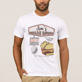 Camiseta Las fabulosas hamburguesas de Jim - La Mirada