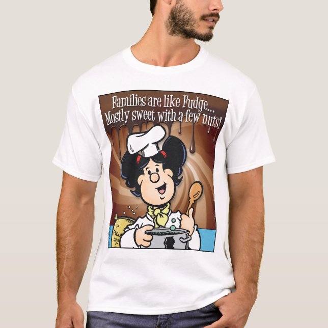 Camiseta Las Familias Son Como El Fudge (Anverso)