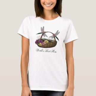 Camiseta Las flores de la mejor mamá del mundo