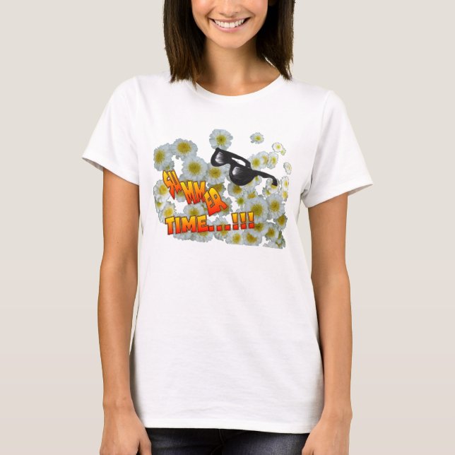 Camiseta Las flores de verano crecen (Anverso)