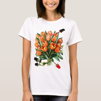 Camiseta Las flores están siempre en mi corazón