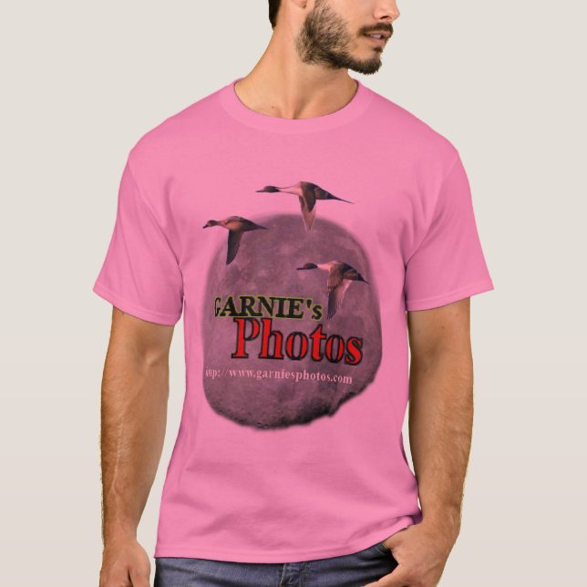 Camiseta Las fotos de Garnie - luna del pato rojizo (Anverso)