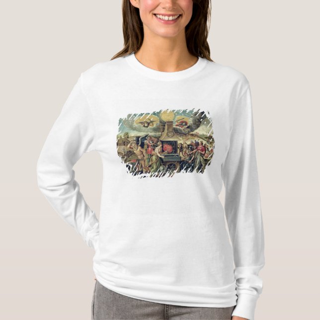 Camiseta Las fraguas de Vulcan con las armas de torneado (Anverso)