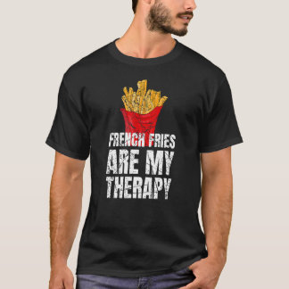 Camiseta Las frutas francesas son mi comida rápida terapéut