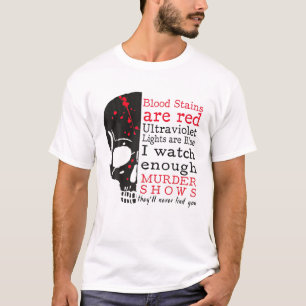 Camiseta Las Fuentes De Sangre De Calavera Son Luces Ultrav