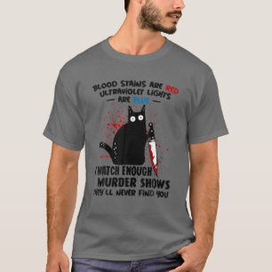 Camiseta Las Fuentes De Sangre Son Luces Ultravioletas Roja