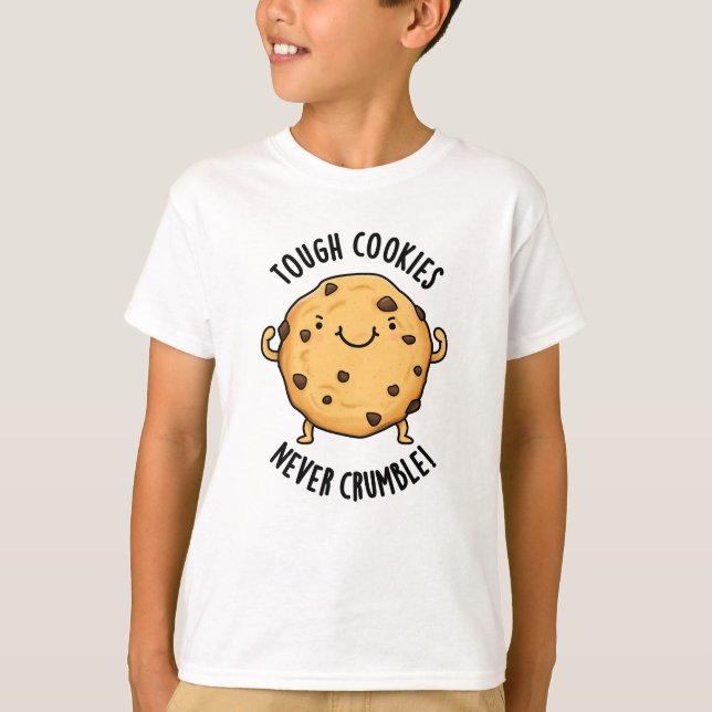 Camiseta Las fuertes cookies nunca se desmoronan con el div (Anverso)