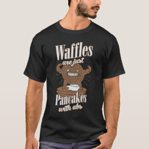 Camiseta Las galletas son apenas crepes con el