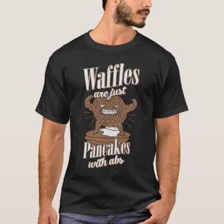 Camiseta Las galletas son apenas crepes con el