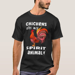 Camiseta Las gallinas son mi animal espiritual