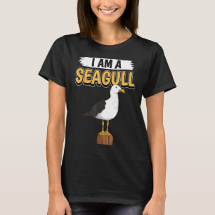 Camiseta Las gaviotas citan gaviotas marítimas Yo soy una g