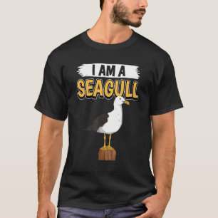 Camiseta Las gaviotas citan gaviotas marítimas Yo soy una g