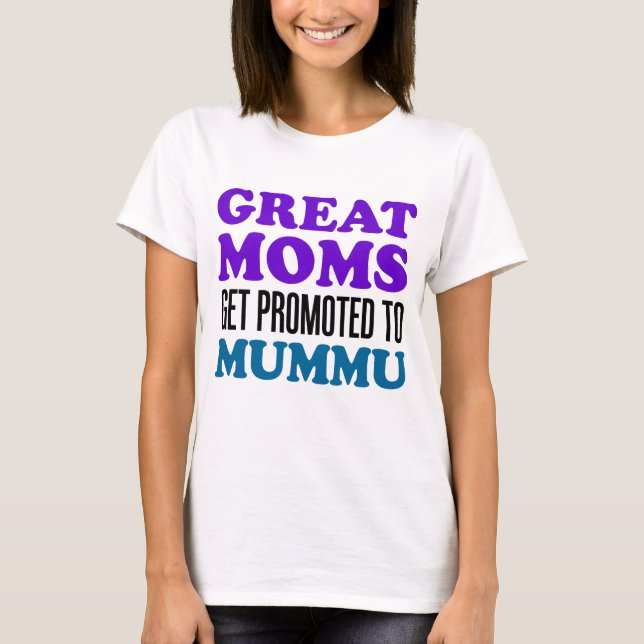 Camiseta Las grandes mamáes promovieron Mummu (Anverso)