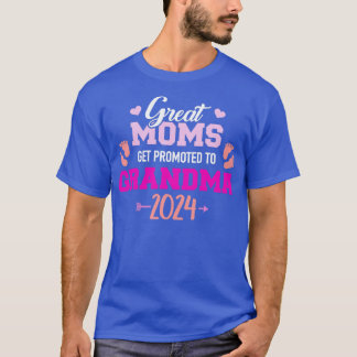 Camiseta Las grandes mamás son ascendidas a la abuela 2024