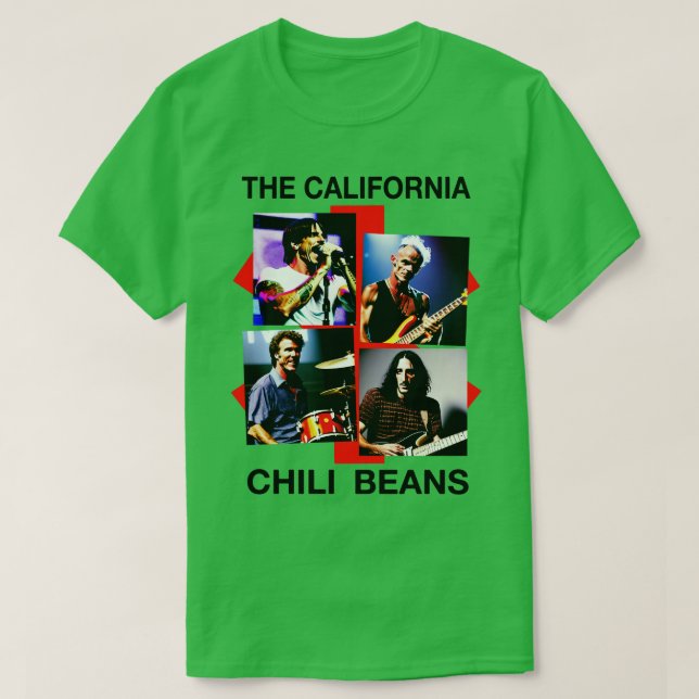 Camiseta Las habas de chile de California maldijeron a PARO (Diseño del anverso)