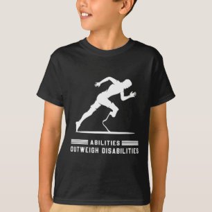 Camiseta Las habilidades superan a las discapacidades que s