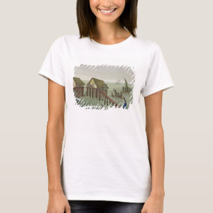 Camiseta Las habitaciones de la tribu de Papu, Rawak,
