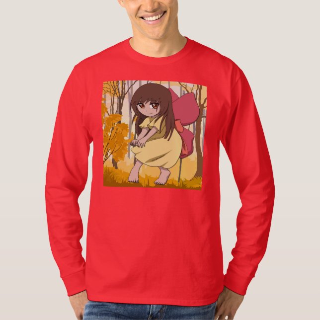 Camiseta Las hadas de Manga, rasgué mi vestido (Anverso)