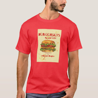CAMISETA LAS HAMBURGUESAS GASTRÓNOMAS DE BURGURSKY