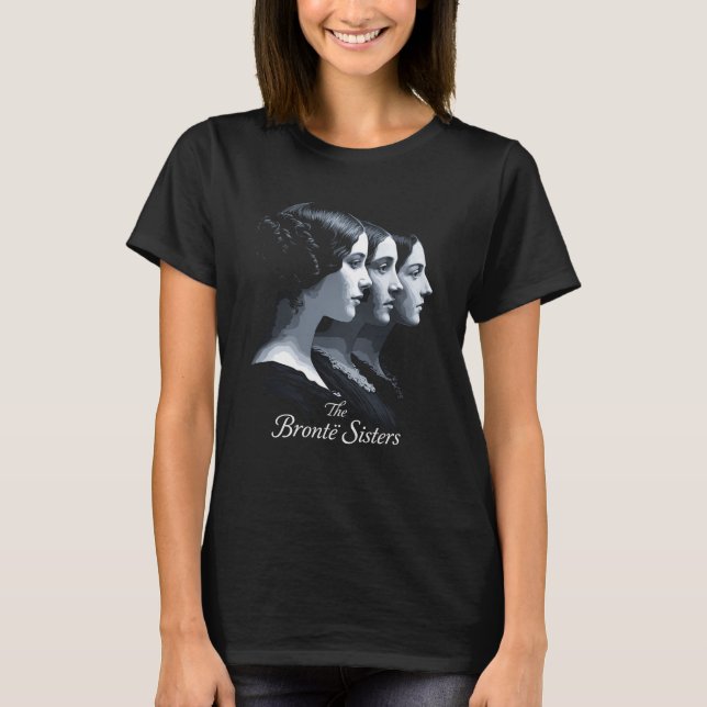 Camiseta Las hermanas Brontë (Anverso)