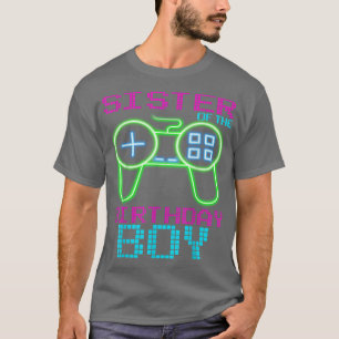 Camiseta Las hermanas de estos juegos de video de cumpleaño
