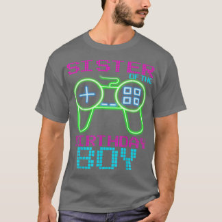 Camiseta Las hermanas de estos juegos de video de cumpleaño