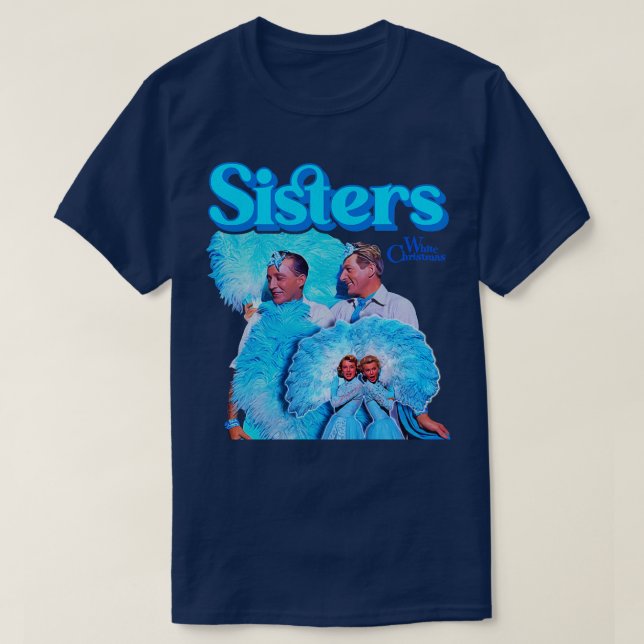 Camiseta Las hermanas de los Navidades blancos retoman (Diseño del anverso)