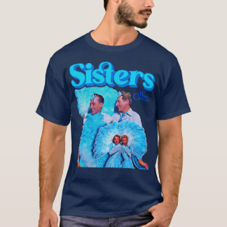 Camiseta Las hermanas de los Navidades blancos retoman