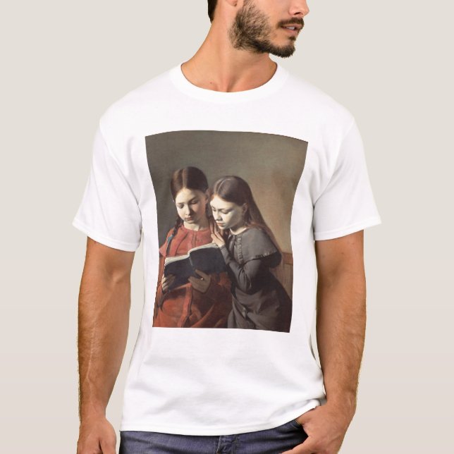 Camiseta Las hermanas Signe y Enriqueta del artista (Anverso)