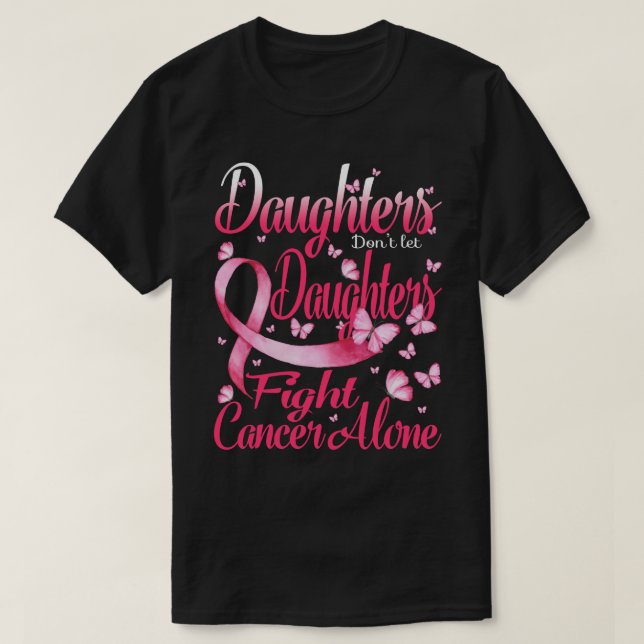 Camiseta Las hijas no dejan que las hijas luchen contra el  (Diseño del anverso)
