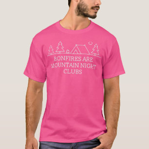 Camiseta Las hogueras son los Clubes Nocturnos de Montaña C