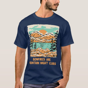 Camiseta Las hogueras son los Clubes Nocturnos de Montaña C