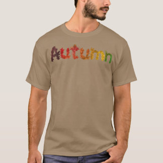 Camiseta Las hojas de otoño caen unidas T