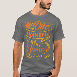 Camiseta Las Hojas De Otoño De La Calabaza De Mamaw Caen Má