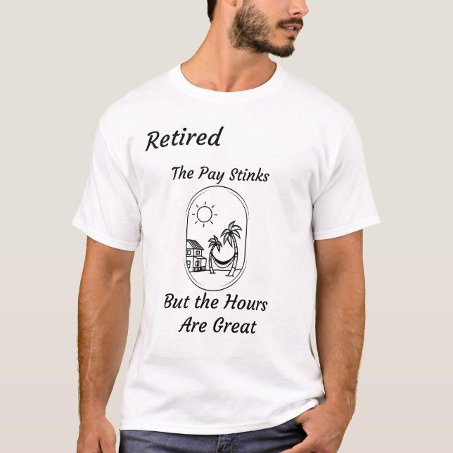 Camiseta Las horas retiradas son grandes (Anverso)
