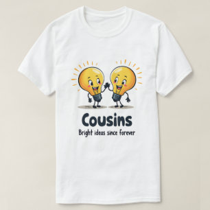 Camiseta Las ideas brillantes de los primos