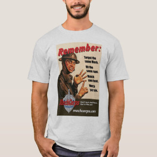 Camiseta Las instrucciones de Sarge (colores claros) -