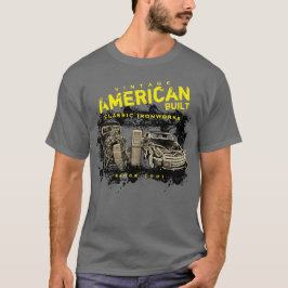 Camiseta Las Ironoobras clásicas estadounidenses, cualquier