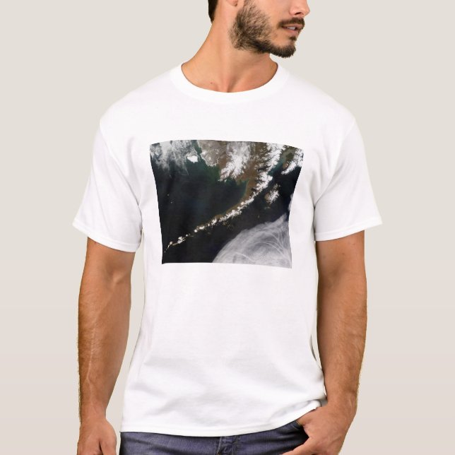Camiseta Las islas Aleutianas y la península de Alaska (Anverso)