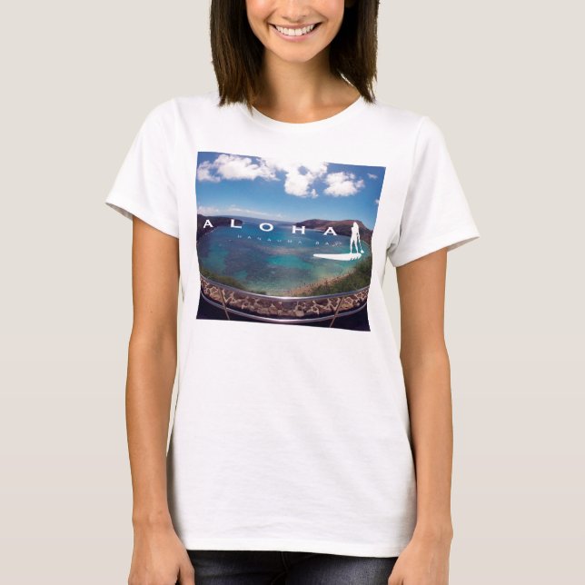 Camiseta Las islas de Hawaii de la hawaiana se colocan para (Anverso)