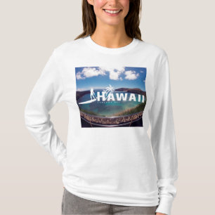 Camiseta Las islas de Hawaii de la hawaiana se colocan para