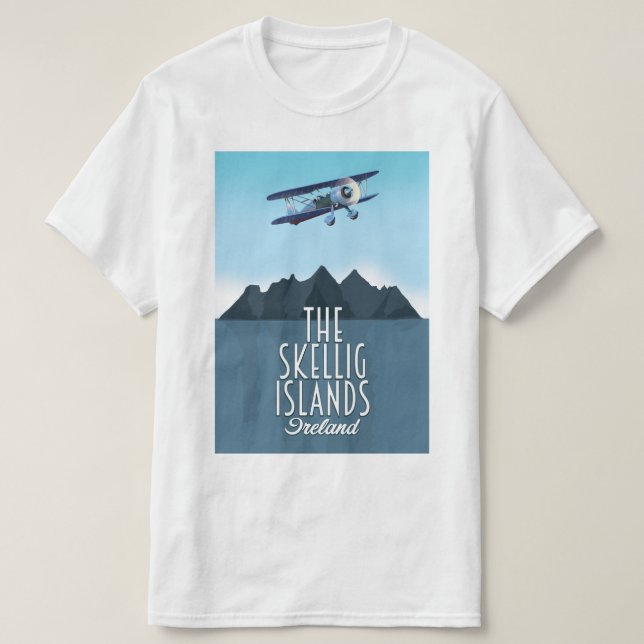 Camiseta Las islas Skellig (Diseño del anverso)