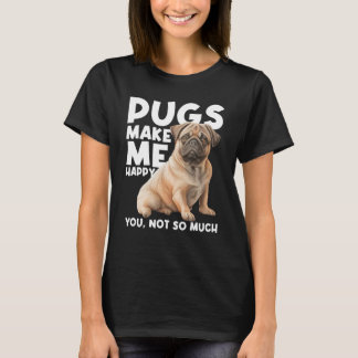 Camiseta Las jarras me hacen feliz no tanto - Perro Lover P