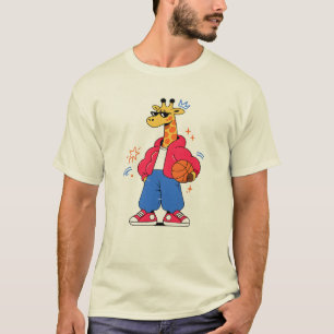 Camiseta las jirafas pueden saltar : Streetwear Hoops