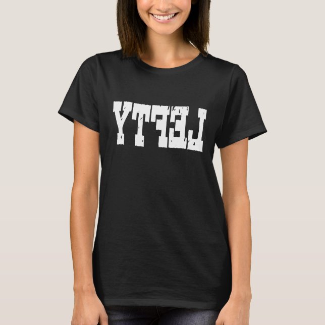 Camiseta Las Lefas Orgullosas Sean Lefty Hilarious Left Han (Anverso)