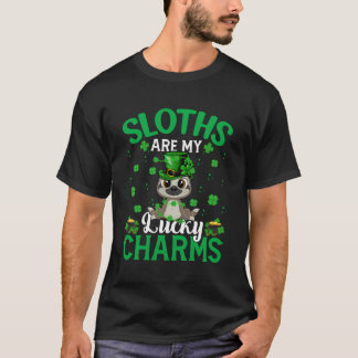 Camiseta Las Lemas Son Mi Lucky Charms Sloth St Patrick'S D