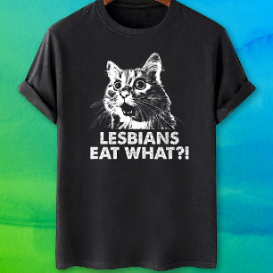 Camiseta Las lesbianas comen lo que