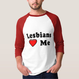 Camiseta Las lesbianas me aman